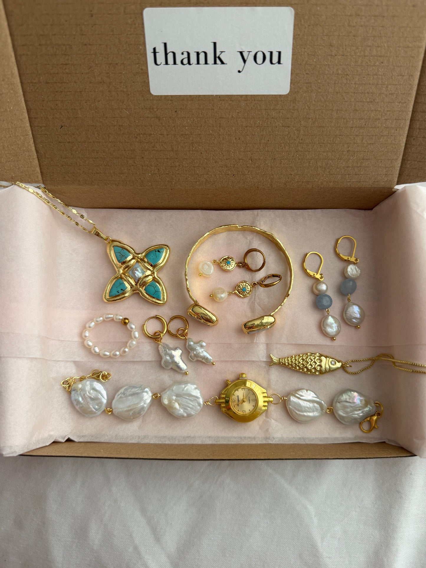 Gold mystery box
