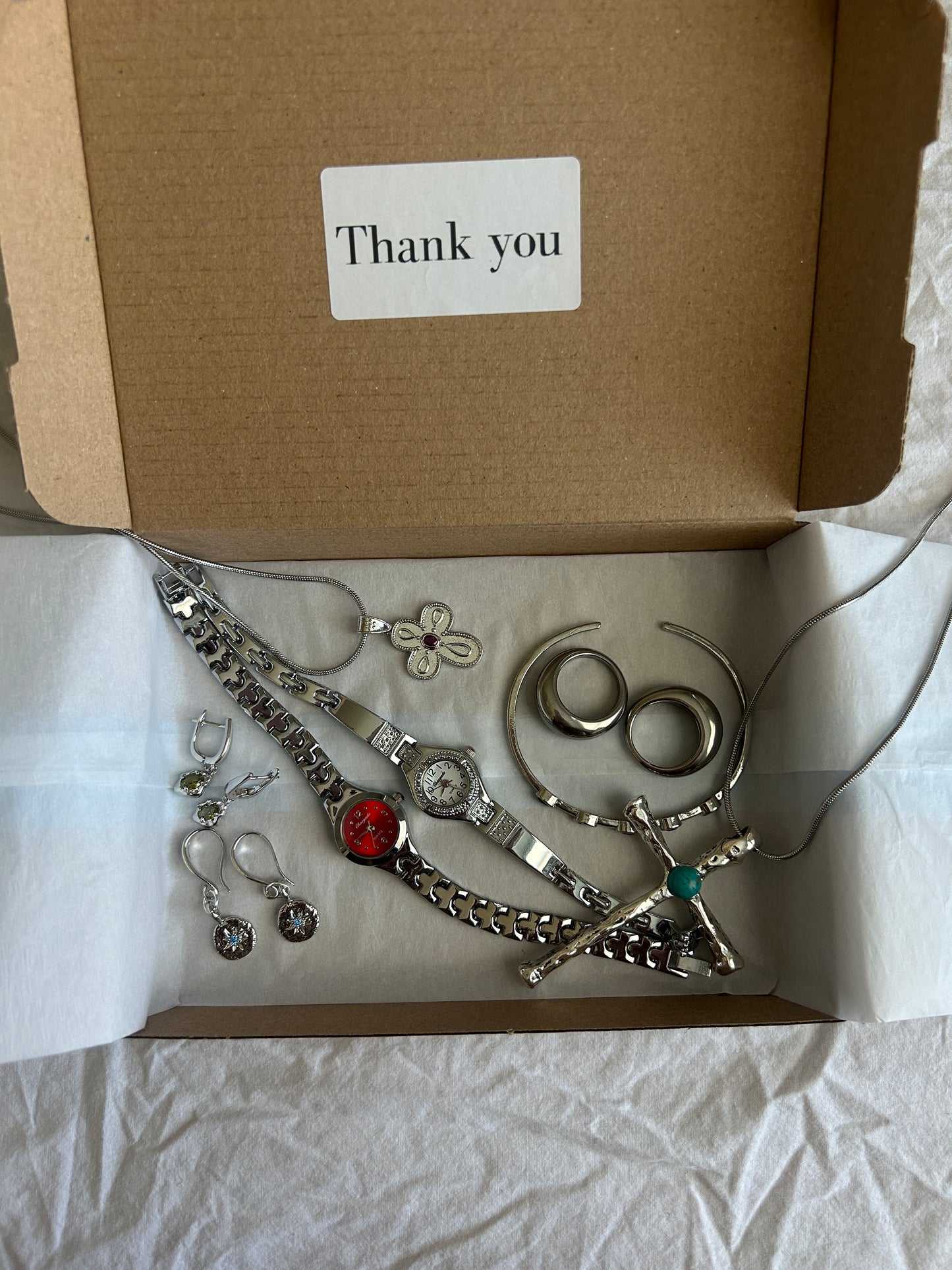 Silver Mystery Box